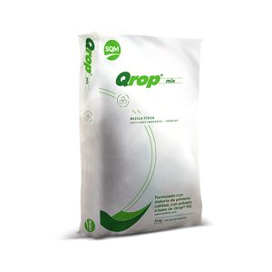 Seferno fertilizante orgánico Qrop mix diseñado para la aplicación al suelo, con una gran variedad de formulaciones y mezclas especiales, precisas y de muy rápida disponibilidad.