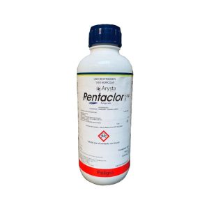 Seferno fertilizante foliar PENTACLOR 600 F para prevenir y controlar enfermedades que atacan a las semillas, raíces, tallos y tubérculos del cultivo.