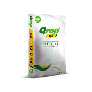 Seferno fertilizante foliar Qrop® KS, es una fuente de potasio de rápida disponibilidad, que además aporta nitrógeno nítrico