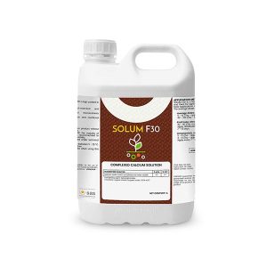 Seferno fertilizante foliar SOLUM F30, producto liquido microfiltrado que mejora el valor nutricional del suelo