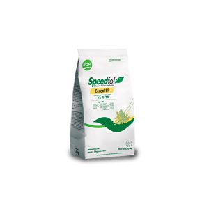 Seferno fertilizante foliar Speedfol Cereal SP estimula el rápido crecimiento de raíces y brotes en las etapas iniciales del cultivo de granos.