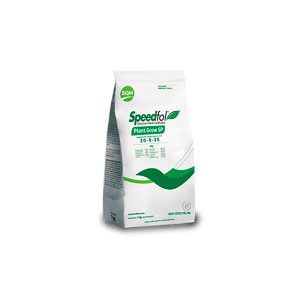 Seferno fertilizante foliar Speedfol Plant Grow SP, ideal para su uso como formulación auxiliar en cualquier etapa fenológica de los cultivos.