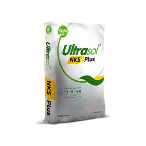 Ultrasol® NKS+plus es derivado de Nitrato de Potasio, completamente soluble. Fuente eficiente para la nutrición vegetal. Asegura calidad y condición en las cosechas debido al efecto sobre el tamaño final y acumulación de azúcares en los frutos. Aumenta la resistencia de los vegetales al estrés hídrico y biótico.