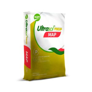 Seferno Fertilizante orgánico Ultrasol® PROP®, una fuente fosforada de alta eficiencia para mayor disponibilidad de P en el suelo. Potenciado con N y K para un rápido desarrollo