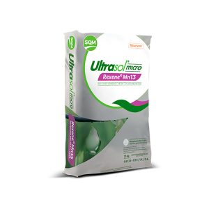 Seferno fertilizante Ultrasol® Micro Rexene® Mn13 es un producto ideal para prevenir y corregir deficiencias de Manganeso, en un amplio rango de condiciones de pH. Se puede utilizar en aplicaciones fertirriego y en sistemas hidropónicos