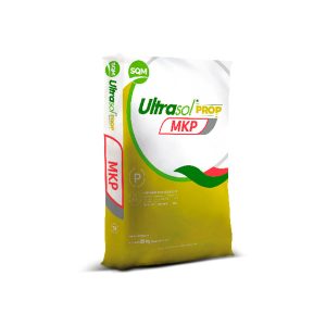 Seferno fertilizantes orgánicos Ultrasol® MKP PROP®, una fuente fosforada de alta eficiencia, el cual se encuentra protegido con la molécula Ultrasol® PROP® para lograr mayor disponibilidad de P en el suelo y potenciado con N y K que en conjunto promueven un rápido desarrollo radicular