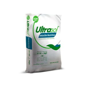 Seferno fertilizante Ultrasol® Solución Nutritiva, un producto fertilizante soluble que contiene macro y micronutrientes balanceados que en conjunto con la aplicación de Nitrato de Calcio hacen posible cubrir los requerimientos nutricionales de los cultivos en sus diferentes etapas.